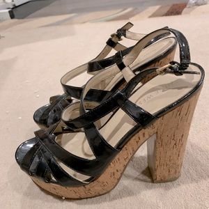 Nine West platform shoes, 7 1/2